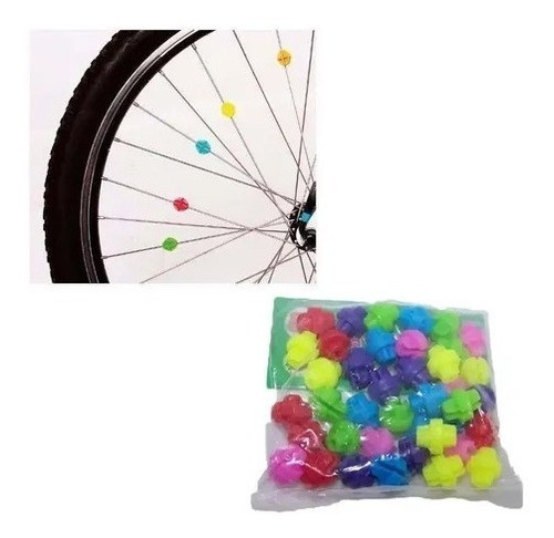 Decorativos Para Rayos De Bicicleta - 40 Unidades 0