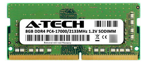 A-tech 8gb Ddr4 2133 Mhz Sodimm Pc4-17000 (pc4-2133p) Cl15 N 1