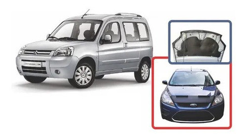 Mascara De Capot Citroen Berlingo 10/18 En Ecocuero 0