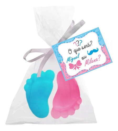 90 Mini Pezinhos (45pares)   De Bebê 0