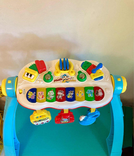 Gimnasio De Actividades 5 En 1 Con Luz Y Sonido Para Bebes 1