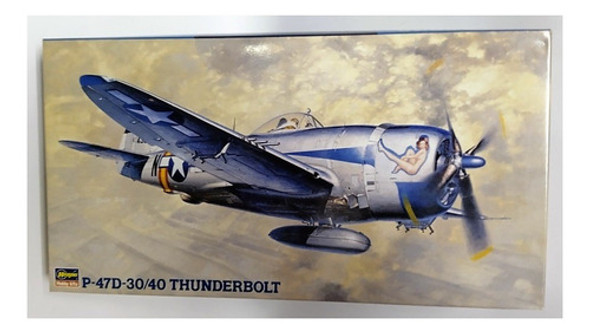 Modelo Plástico P/armar Maqueta Del P-47 D30/40 Thunderbolt 0