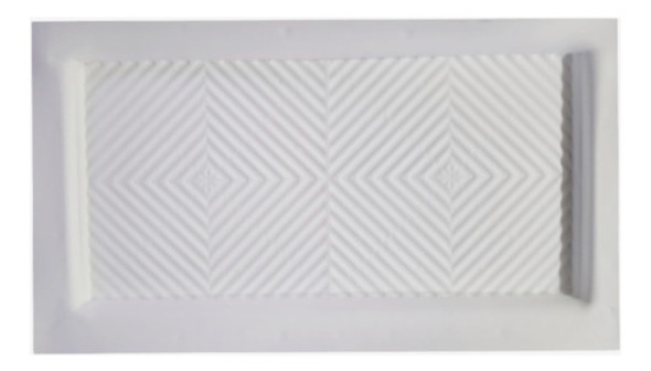 Molde Doble Rejilla Para Placas Antihumedad 0 Molde Doble Rejilla Para Placas Antihumedad 0