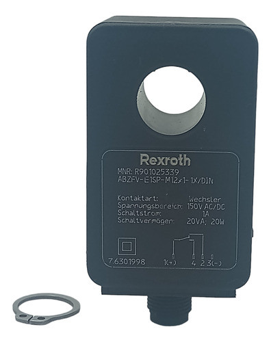 Indicador De Entupimento Rexroth Abzfv-e1sp-m12x11x/din 150v 0
