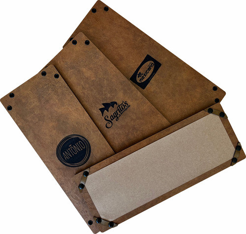 Pranchetas Para Cardápio 10x30cm Para Restaurantes Bar 8 Uni 0