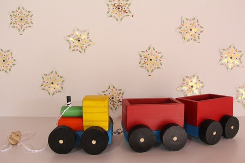 Juguete Tren De Arrastre 0