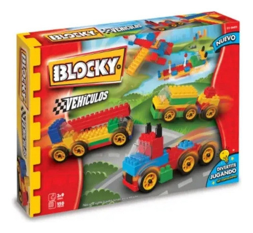 Blocky Vehiculos 3 (140 Piezas) Ploppy 156602 1