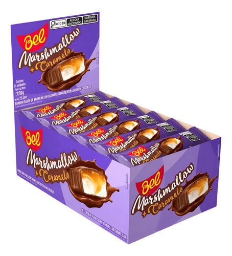 Barrita Barra Bel De Marshmallow 24grs Pack X24 0