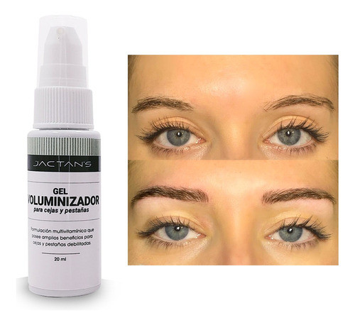 Gel Voluminizador Crecimiento De Cejas Y Pestañas Jactans 1