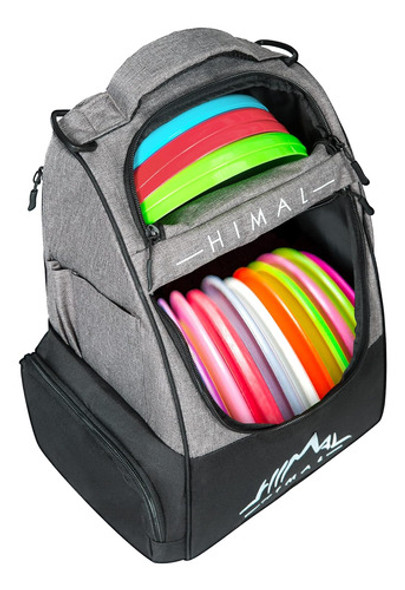 Bolso De Disc Golf Con Capacidad Para 18+, Color Gris 1 Bolso De Disc Golf Con Capacidad Para 18+, Color Gris 1