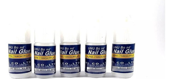 Pegamento Para Uñas X 5, Hermoso Toque 0