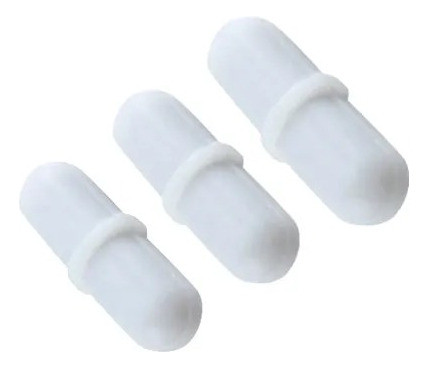 Kit Com 3x Barra Magnética C/ Anel Peixinho 8x4mm Agitador 1