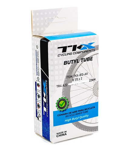 Camara Tkx 8 1/2 X 2 Valvula Curva. Scooter/monopatin 0