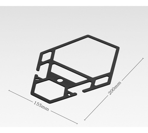 Triângulo Rack Suporte De Luz Suporte Para Lâmpada Montado 1