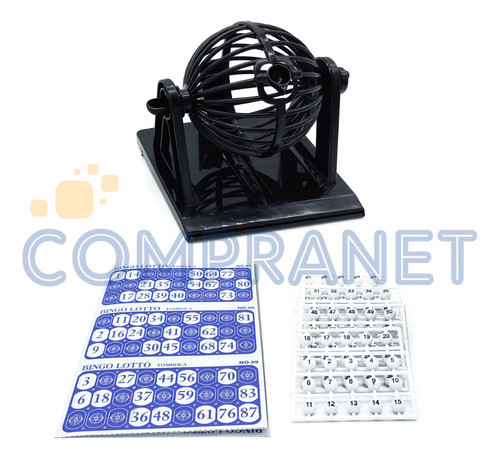 Bingo Chico En Caja, Con 12 Cartones Y 90 Bolillas - 12509 1