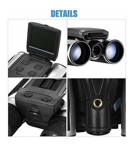 Vazussk - Prismáticos Digitales Hd De 2.0 In X 32 5 Mp Graba 1