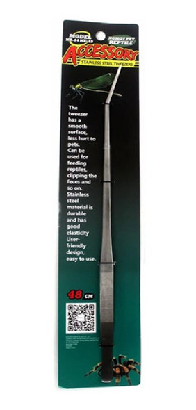 Nomoypet Nz-15 Pinca Curva De Aco Inox 48cm 1