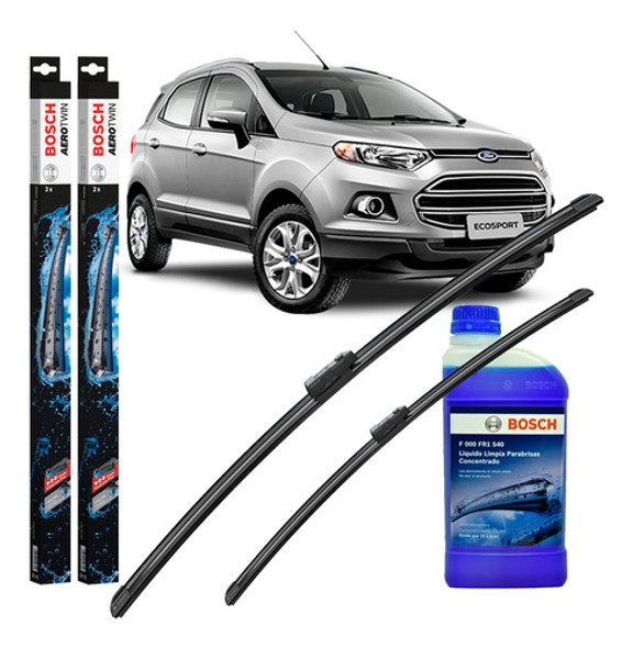 Kit Escobillas Ecosport Kinetic 12/18 + Liquido 0 Kit Escobillas Ecosport Kinetic 12/18 + Liquido 0