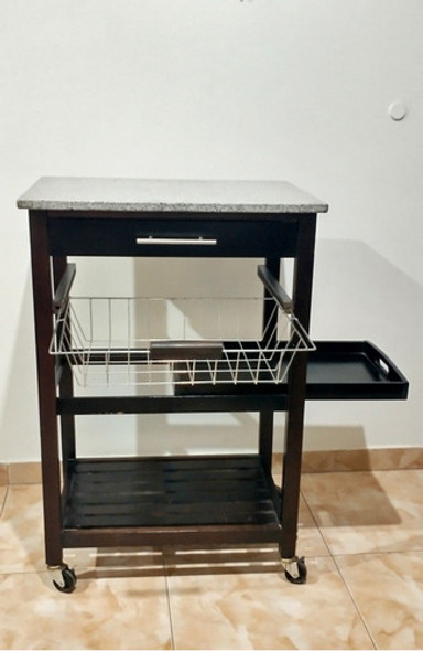 Mesa Auxiliar Carrito. Mesada De Mármol 0