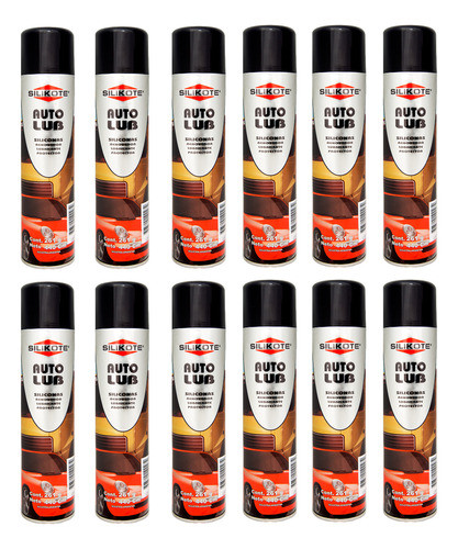 Silicona Lubricante Seco Colizas Neutro Sin Fragancia X 12un 1