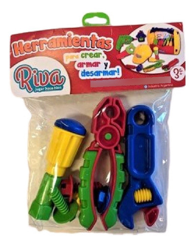 Set Chico De Herramientas Plásticas En Bolsa 0