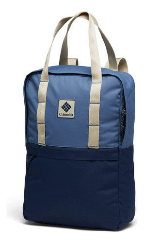 Mochila Trekking Azul 18l + Bolsillo Laptop 13   Columbia 0