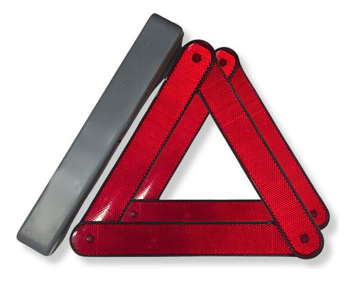 Juego De 2 Balizas Triangulares Reglamentarias Para Ruta Vtv 0