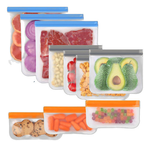Bolso De Silicón Reusable 3 Galones Para Sandwiches Y Snacks 0