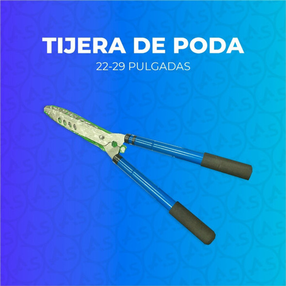 Tijera De Podar Para Cercos Acero Extensible 22-29 Jardin 1