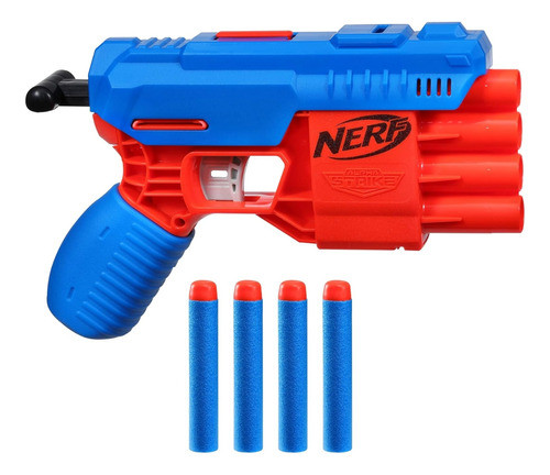 Lançador De Dardos Nerf Strike Fang Claw Qs-4 Hasbro 1
