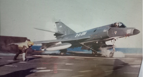 Fotografía Aviación Naval Argentina Super Etendard 1