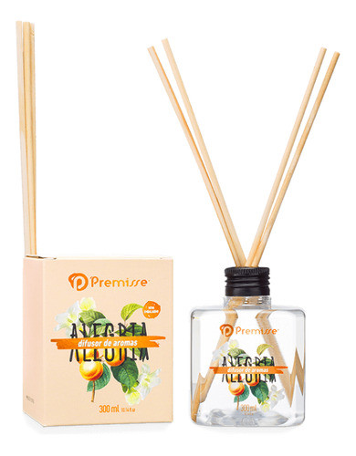 3 Difusores Varetas Premisse Alegria, Sossego, Afeto - 300ml 1