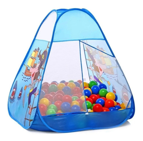 Pelotero Pirata Con 75 Pelotitas 85 X 105 Cm Mt3 Fd7703 Ttm 0