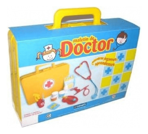 Juego Set De Doctor De Juguete Maletin Y 15 Piezas Lionels 0