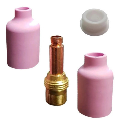 Difusor Lens Y Dos Buzas Torcha Tig  Wp 17-26 Lacueva 0