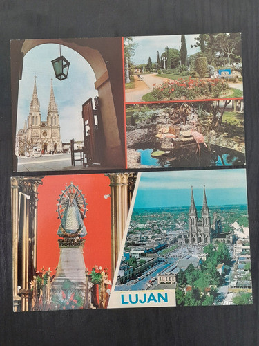 Postal Lujan Lote X 2 Años 1970 Catedral 18x10 Cm 0