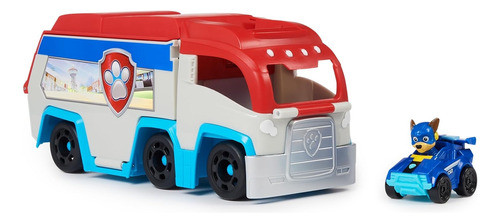 Paw Patrol Vehiculo Transformable Patroller Con Figura 1