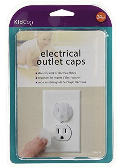 Kidco 24 Count Electrical Outlet Cap 1 Kidco 24 Count Electrical Outlet Cap 1