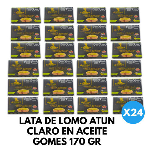 Atun Claro Gomes Da Costa Al Aceite Lomitos Lomo 170 Grs X24 1