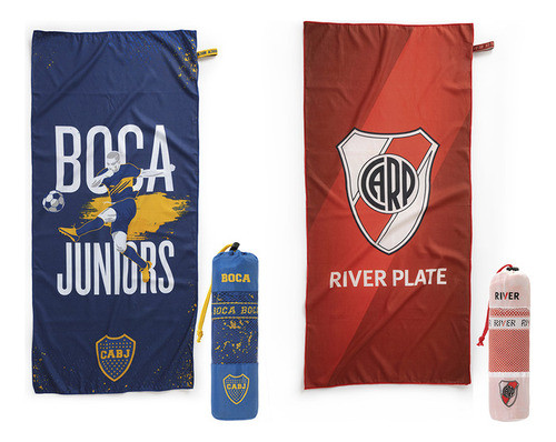 Toallón Fútbol Secado Rápido Microfibra C/ Mochila 70x150 0