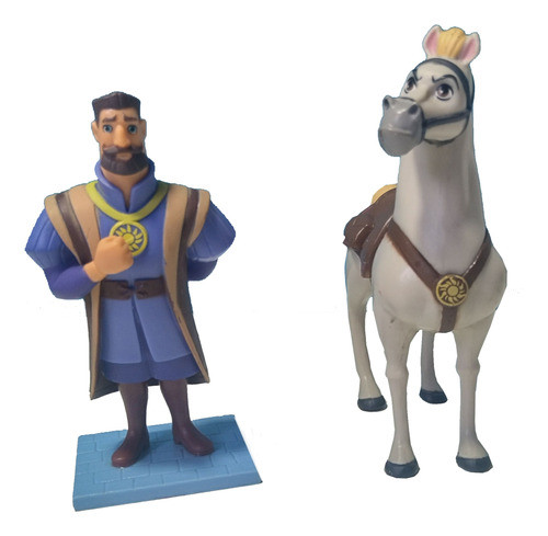 Muñecos Rey Frederic Y Maximus (rapunzel) 0