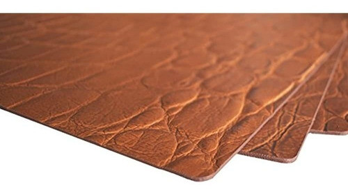 Renaciente Placemats De Cuero Piel De Vaca Real Acabado A Ma 1
