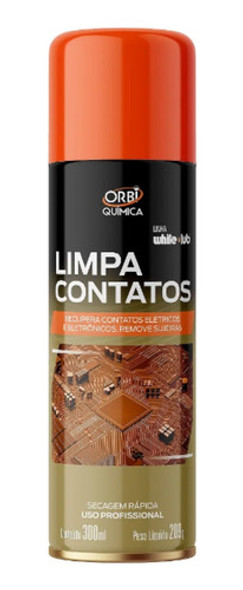 Caixa C/ 6 Orbi Limpa Contatos Eletronicos 300ml/209g 1