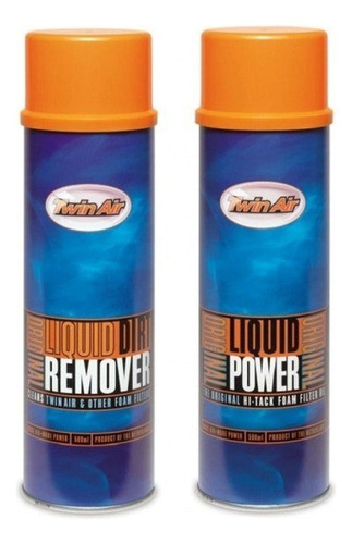 Kit Twin Air: Liquido Removedor De Suciedad Y Aceite 2x500m 0