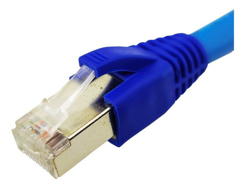 Cabo Rede Cat6a F/utp Blindado Azul C/1mt. Commscope 0