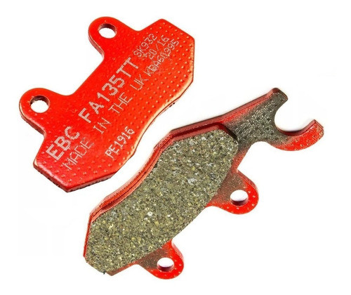 Pastilla De Freno Delantero Xtz125 Xtz250 Ebc Fa135tt 0