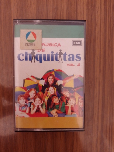 Bso La Música De Chiquititas Vol 2 Cris Morena Casette Lp 0