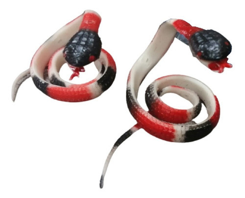 Kit C/ 3 Cobras De Borracha Brincadeiras Decoração Halloween 0