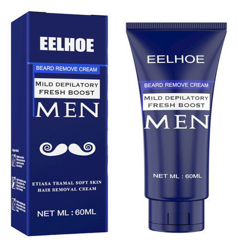 Creme De Depilação, Removedor De Bigode De Barba 0