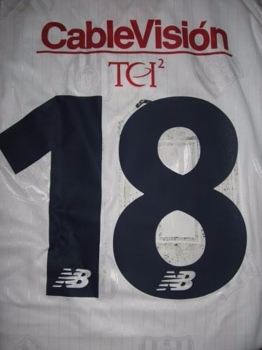 Estampado Numero New Balance San Lorenzo Titular Y Suplente 1